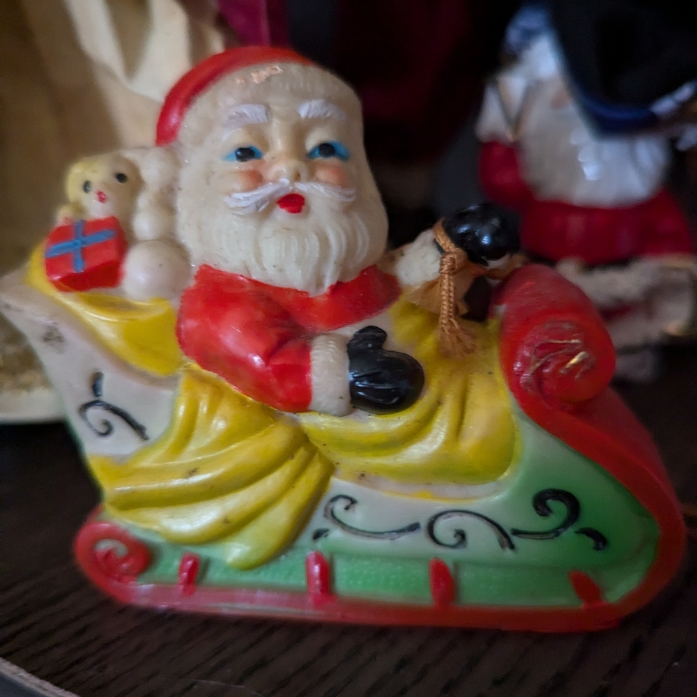 Lot Vintage Christmas decor